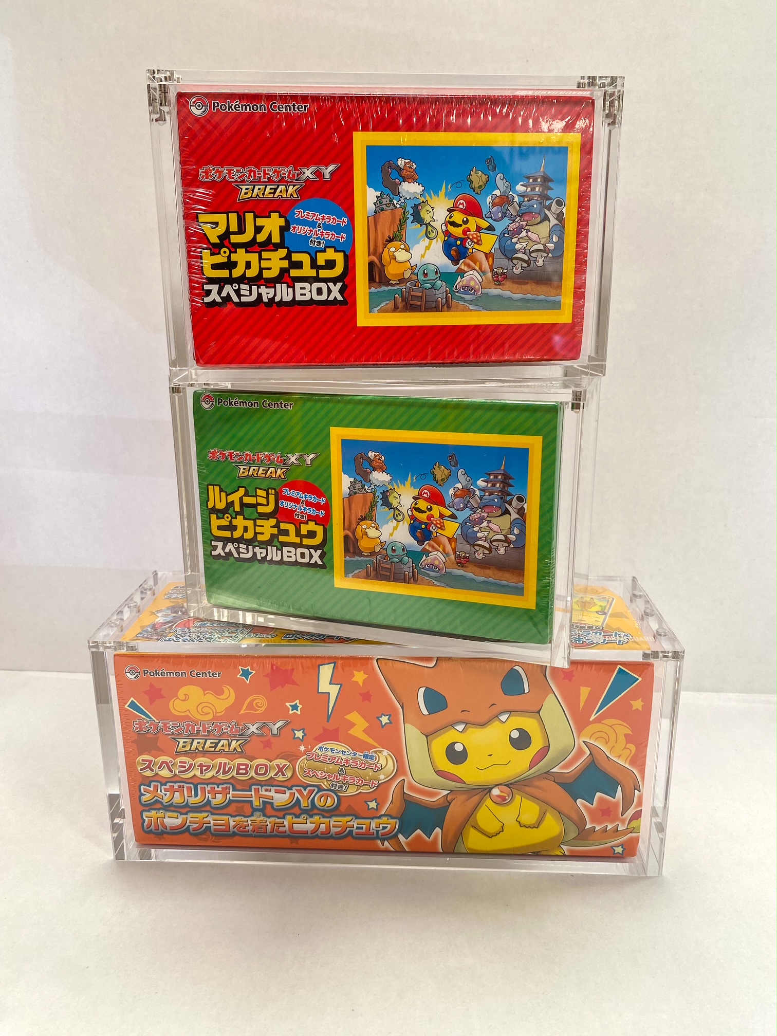 We stock GrailGuard acrylic card cases and protectors
